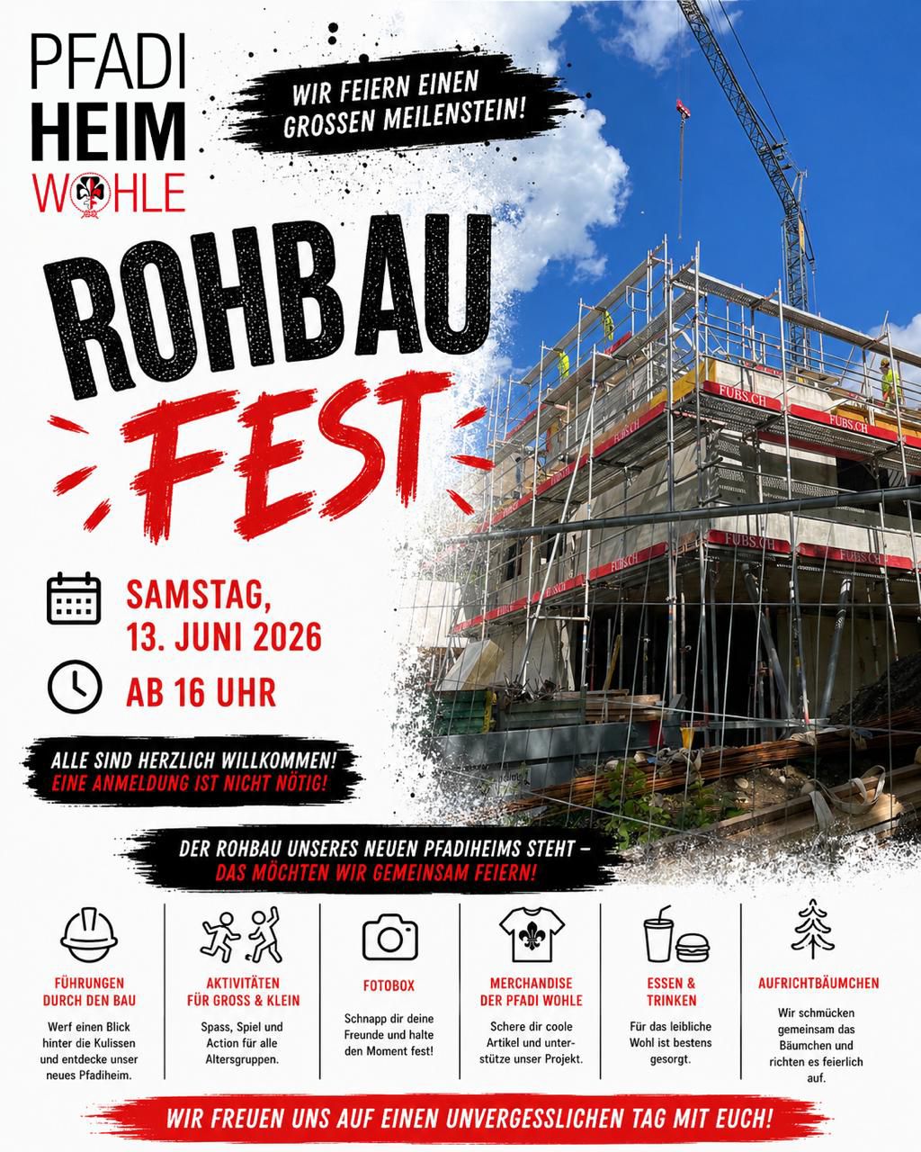 Rohbaufest 13. Juni